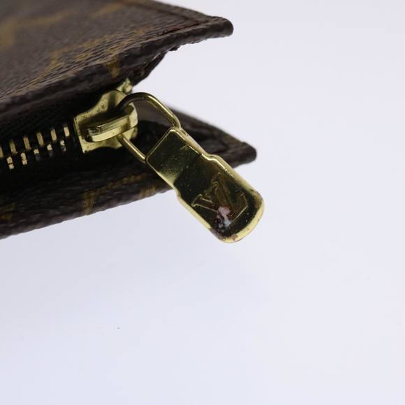 LOUIS VUITTON Monogram Bucket GM Pouch Accessory Pouch LV Auth 49321 - Picture 9 of 16